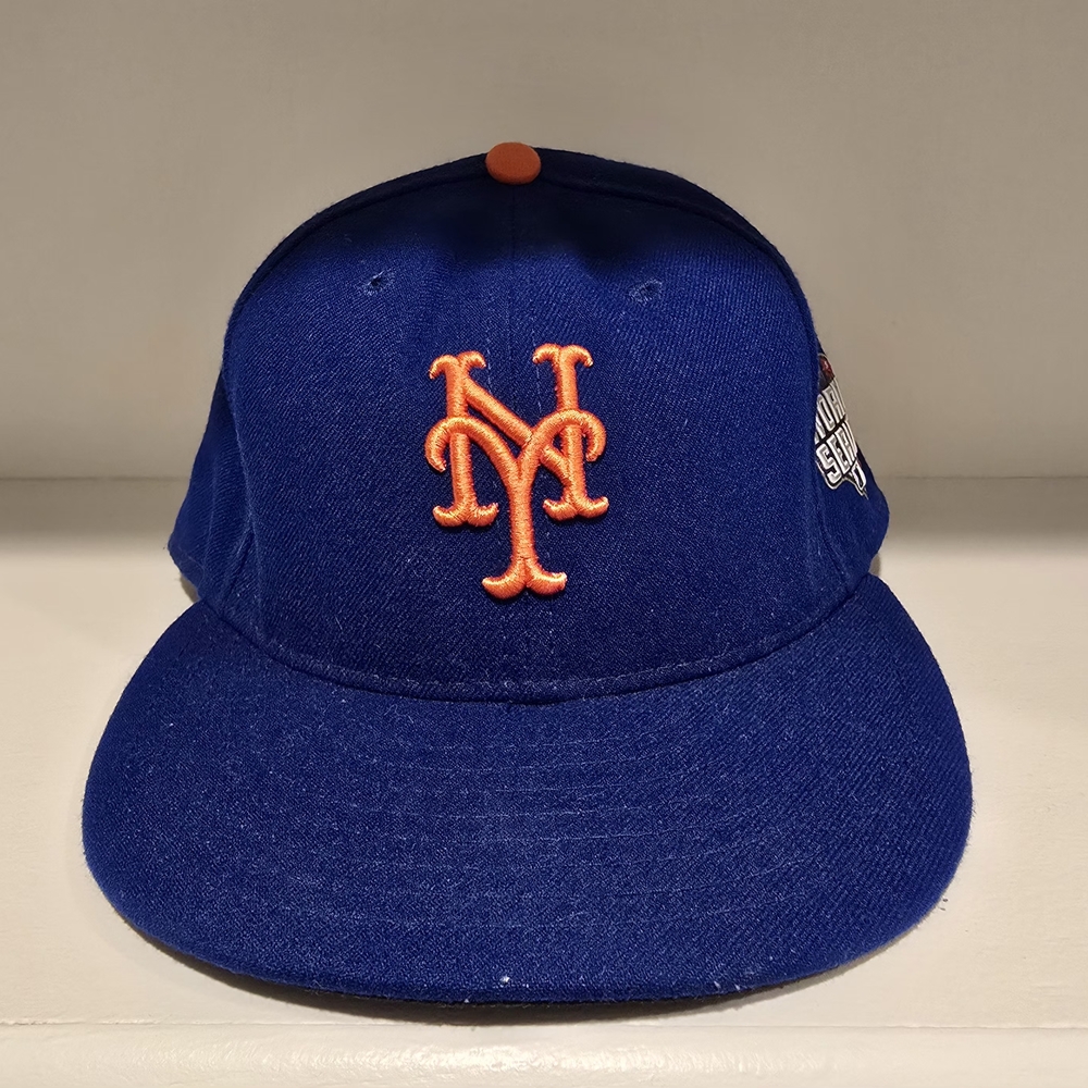 New York Mets 2015 World Series Fitted Hat Size 7.25